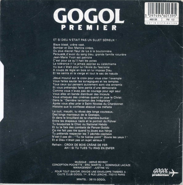 Gogol - "Et Si Dieu N'Etait Pas Un Sujet Sérieux !" | Gogol Production (460139) - 2