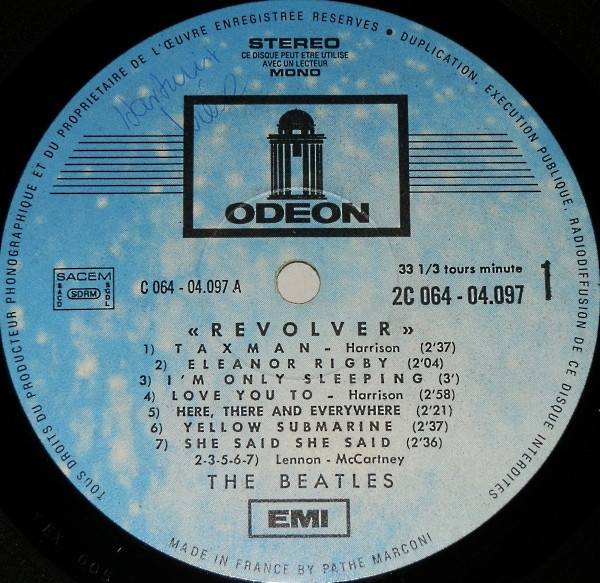 The Beatles - Revolver | Odeon (2C 064 - 04097) - 2 The Beatles - Revolver | Odeon (2C 064 - 04097) - 2