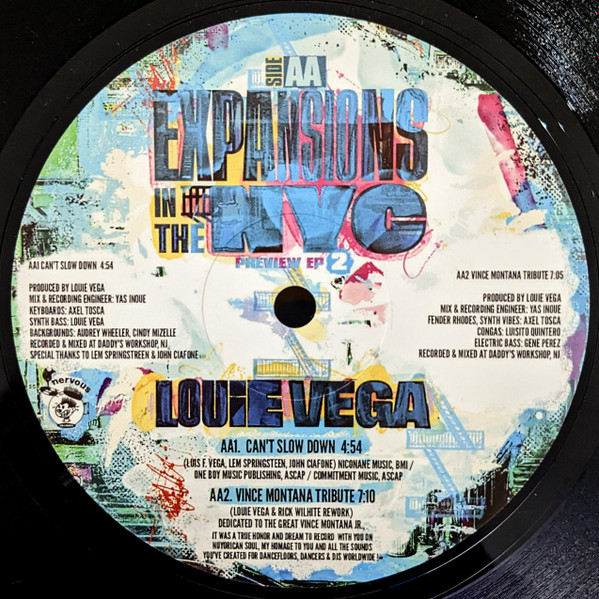 Louie Vega - Expansions In The NYC Preview EP 2 | Nervous Records (NER24907) - 2 Louie Vega - Expansions In The NYC Preview EP 2 | Nervous Records (NER24907) - 2