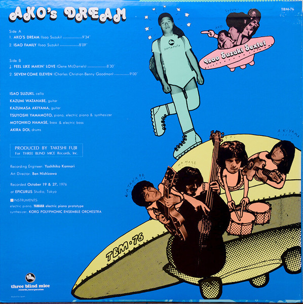 Isao Suzuki Sextet - Ako's Dream | Three Blind Mice (MHJL-474) - 4
