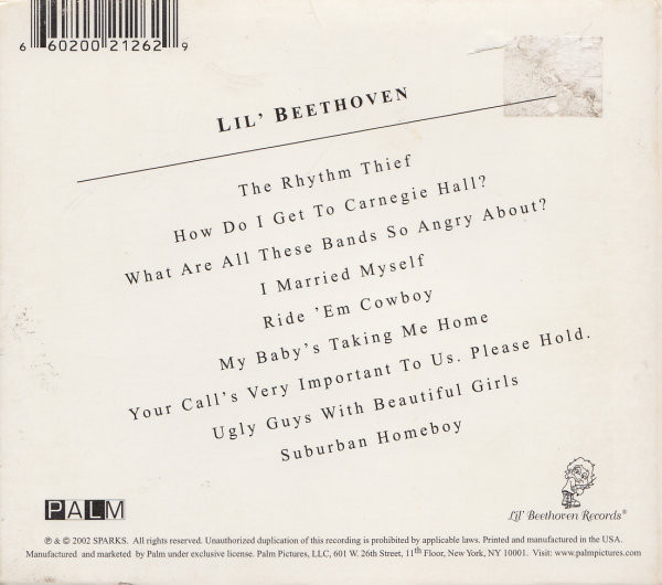 Sparks - Lil' Beethoven CD | Palm Pictures (PALMCD 2126-2) - 2