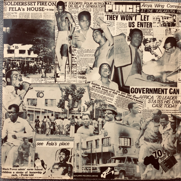 Fela Kuti & His Africa 70 - Unknown Soldier | Skylark Records (SKLP 003) - main