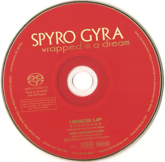 Spyro Gyra - Wrapped In A Dream | Heads Up International (HUSA 9107) - 2