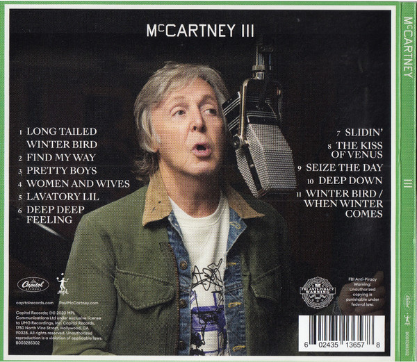 Paul McCartney - McCartney III | Capitol Records (B003285202) - 3