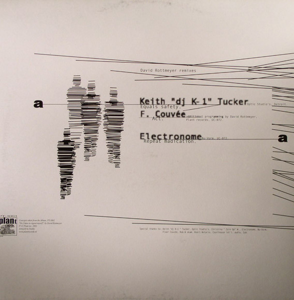 David Rottmeyer - Remixes | Plant Records (PT-3003) - 2 David Rottmeyer - Remixes | Plant Records (PT-3003) - 2