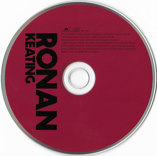 Ronan Keating - Ronan | Polydor (549 740-2) - 3