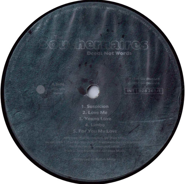The Southernaires - Deeds Not Words | Go! Discs (828 261-1) - 3