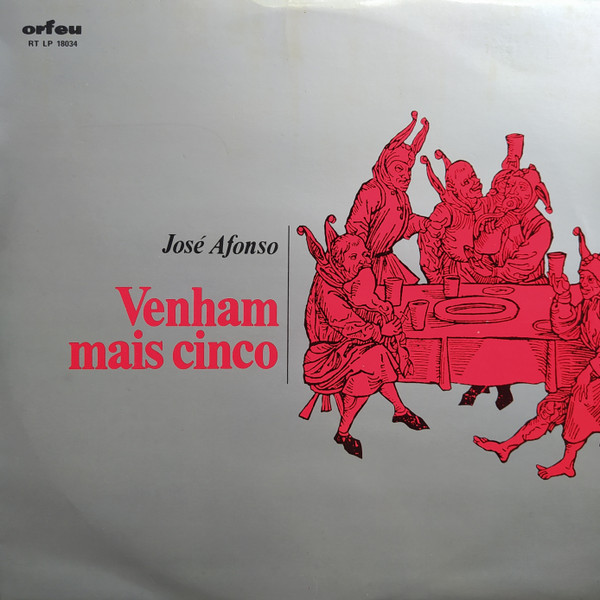 José Afonso - Venham Mais Cinco | Orfeu (RT LP 18034) - main