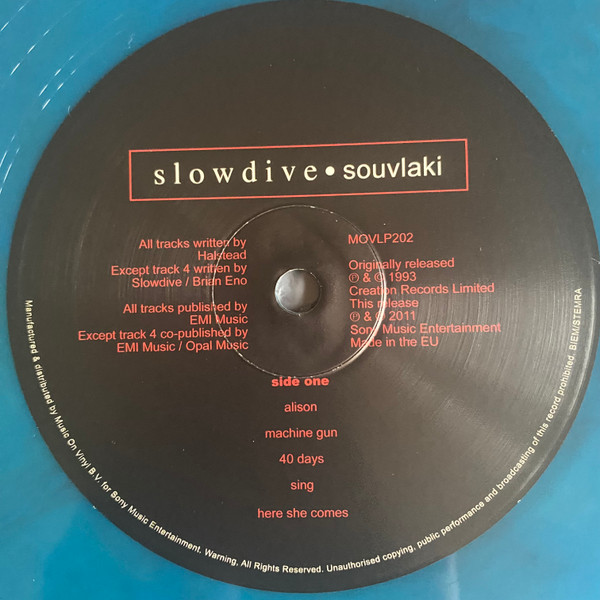 Slowdive - Souvlaki | Music On Vinyl (MOVLP202) - 3