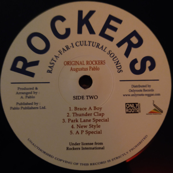 Augustus Pablo - Original Rockers | Rockers (ORLP05) - 2 Augustus Pablo - Original Rockers | Rockers (ORLP05) - 2