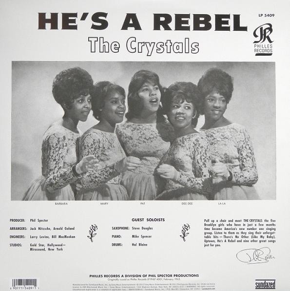 The Crystals - He's A Rebel | Sundazed Music (LP5409) - 2 The Crystals - He's A Rebel | Sundazed Music (LP5409) - 2