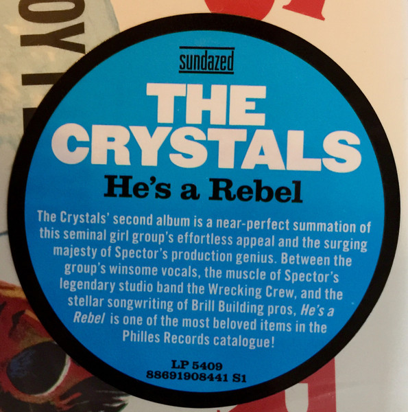 The Crystals - He's A Rebel | Sundazed Music (LP5409) - 3 The Crystals - He's A Rebel | Sundazed Music (LP5409) - 3