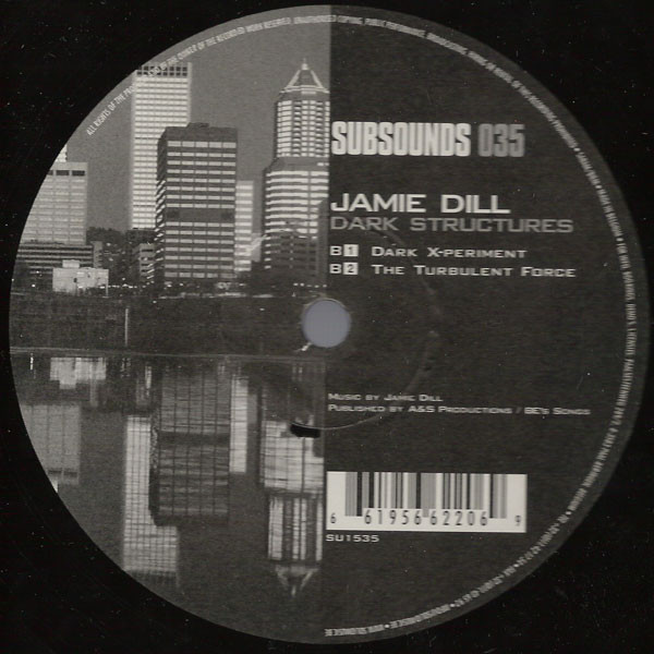 Jamie Dill - Dark Structures | Subsounds (SU1535) - 2