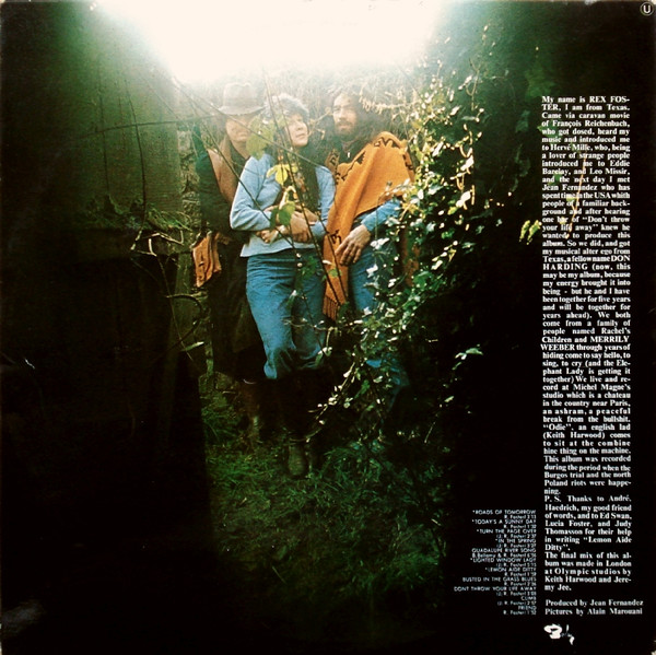 Rex Foster With Don Harding & Merrily Webber - Roads Of Tomorrow | Barclay (XBLY 80 432 U) - 3 Rex Foster With Don Harding & Merrily Webber - Roads Of Tomorrow | Barclay (XBLY 80 432 U) - 3