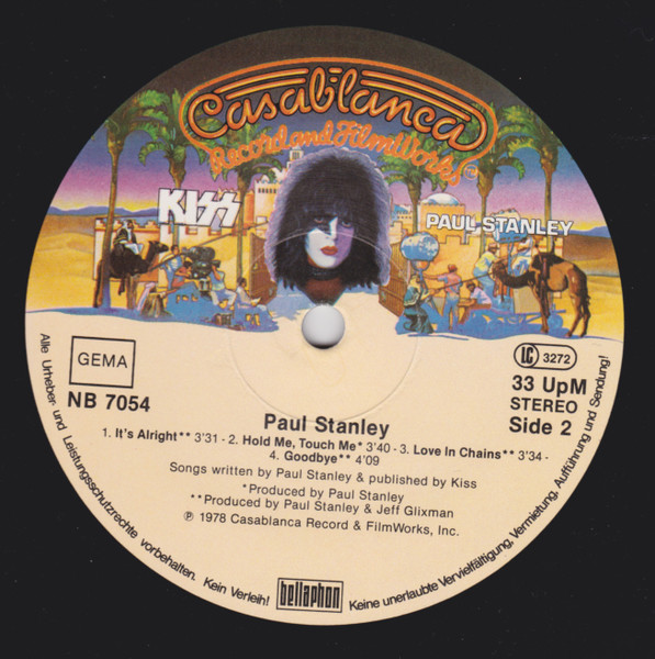 Kiss , Paul Stanley - Paul Stanley | Casablanca (NB 7054) - 4