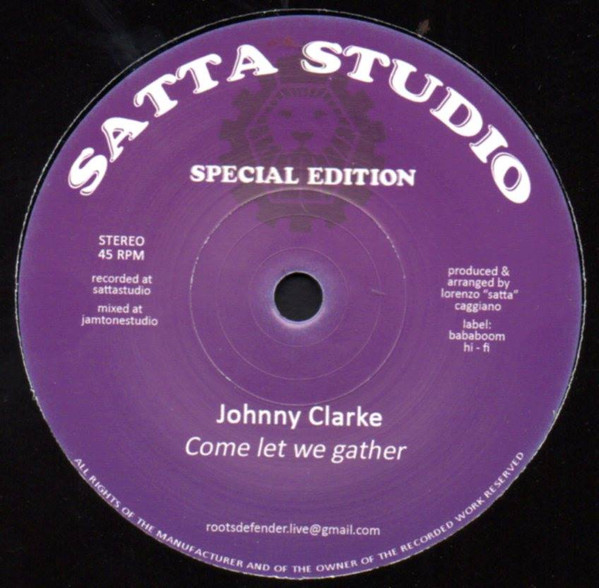 Johnny Clarke - Come Let We Gather | Bababoom Hi Fi (JC30B) - main Johnny Clarke - Come Let We Gather | Bababoom Hi Fi (JC30B) - main