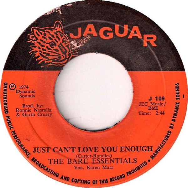 Bare Essentials - Just Can't Love You Enough | Jaguar (J 109) - main