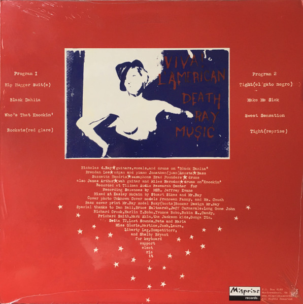 Viva L'American Death Ray Music - Welcome To The Incredibly Strange And Erotic World Of The American Death Ray | Misprint Records (MSP-0090) - 2