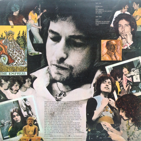 Bob Dylan - Desire | CBS (CBS 86003) - 2