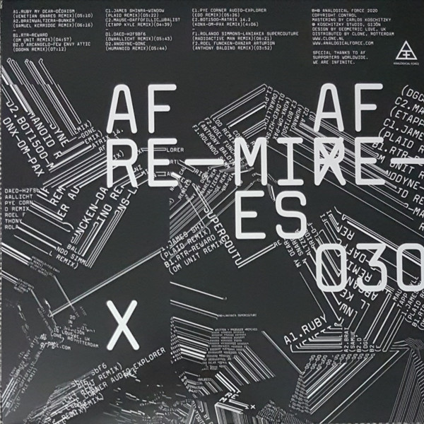Various - Remixes | Analogical Force (AF030LP) - 2 Various - Remixes | Analogical Force (AF030LP) - 2