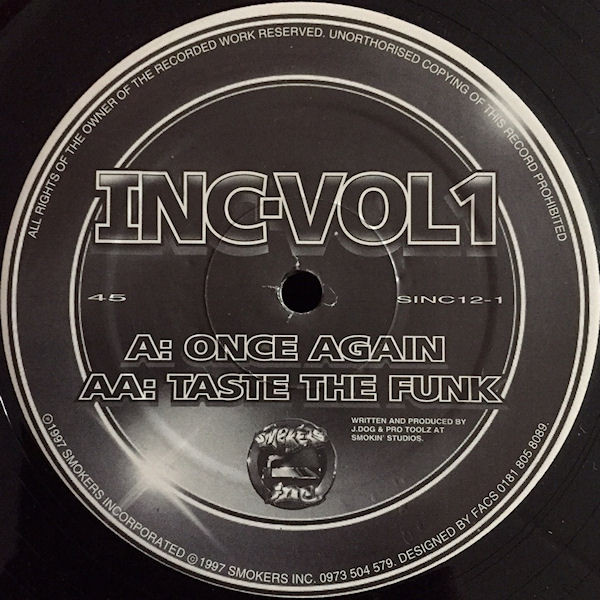 J.Dog & Pro Toolz - INC-VOL 1 | Smokers Inc (SINC 12-1)