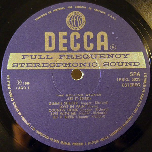 The Rolling Stones - Let It Bleed | Decca (1PSKL 5025) - 2