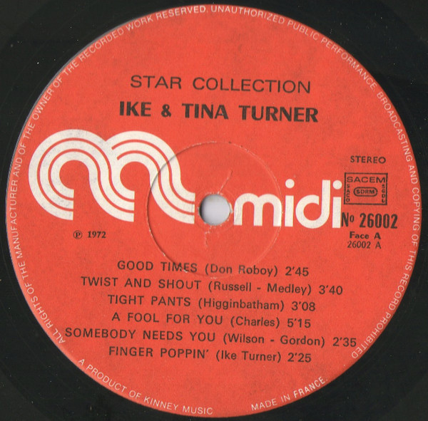 Ike & Tina Turner - Star-Collection | Midi (MID 26 002) - 3