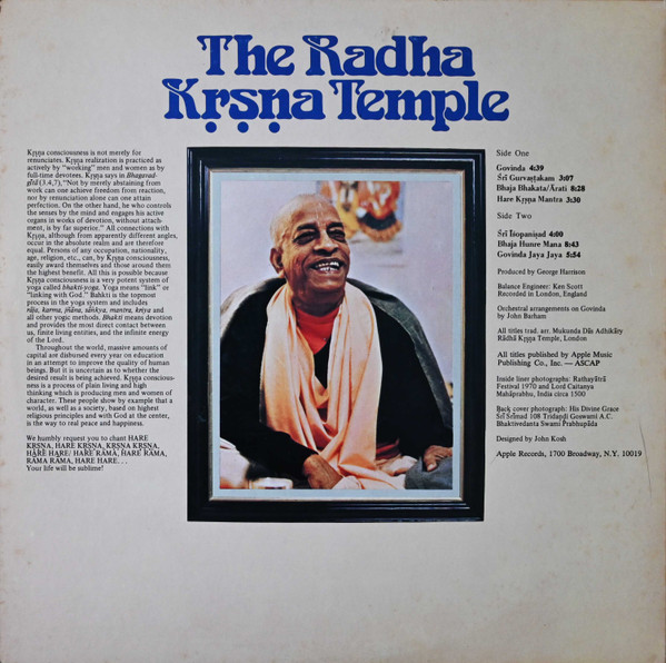 The Radha Krsna Temple