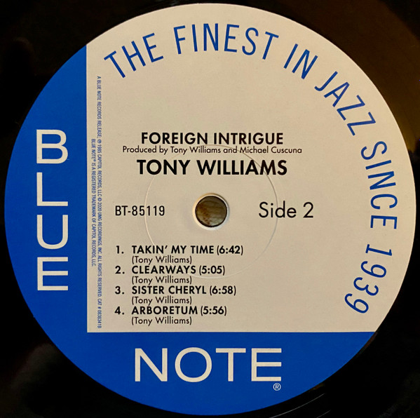 Anthony Williams - Foreign Intrigue | Blue Note (0838341) - 2