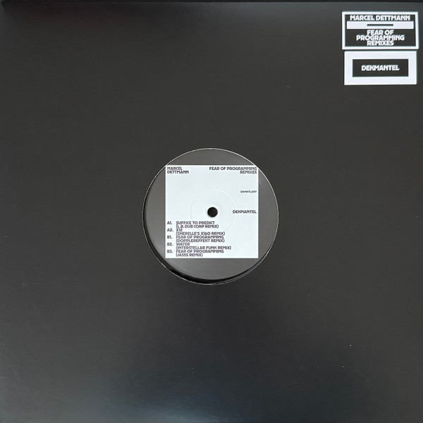 Marcel Dettmann - Fear Of Programming Remixes | Dekmantel (DKMNTL097)