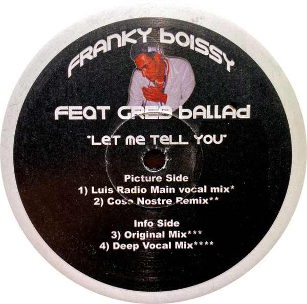 Franky Boissy Feat. Greg Ballad - Let Me Tell You | Centro Records (CT 003)
