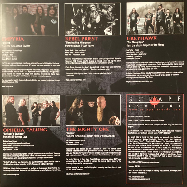 Various - "The Label" Vinyl Sampler Vol. II | Scrape Records (SCRAPE16LP) - 4