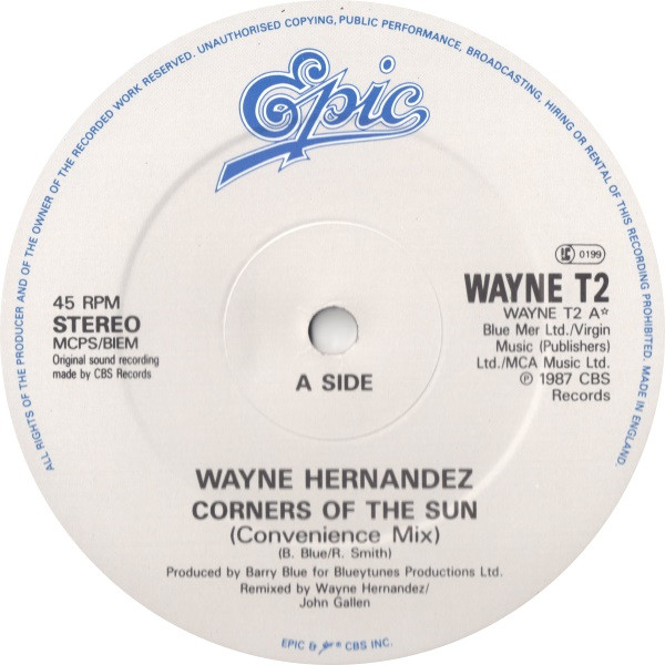 Wayne Hernandez - Corners Of The Sun | Epic (WAYNE T2) - 2 Wayne Hernandez - Corners Of The Sun | Epic (WAYNE T2) - 2