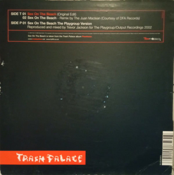 Trash Palace - Sex On The Beach | Tape Modern (12TP004) - 2 Trash Palace - Sex On The Beach | Tape Modern (12TP004) - 2