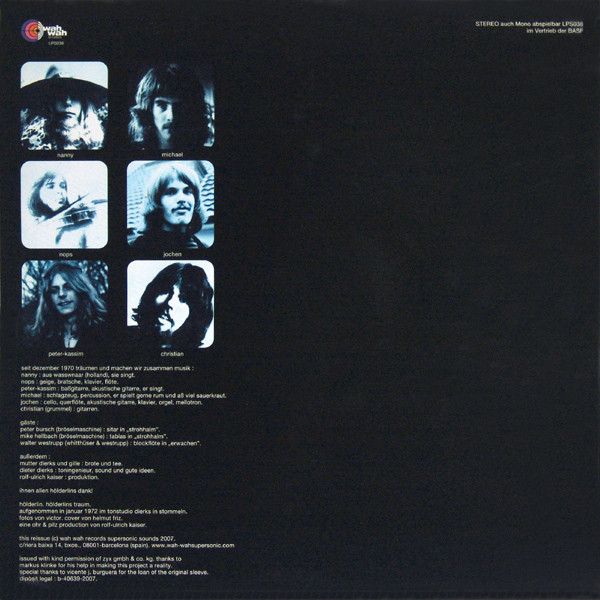 Hoelderlin - Hölderlins Traum | Wah Wah Records (LPS038) - 2 Hoelderlin - Hölderlins Traum | Wah Wah Records (LPS038) - 2