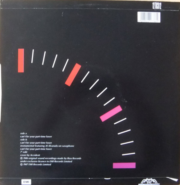 Nanette Frank - Can't Be Your Part Time Lover | Total Control Records (12 TOCO 12) - 2