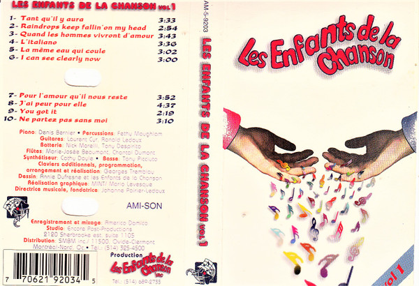 Les Enfants De La Chanson - Les Enfants De La Chanson Vol 1 | Not On Label (AM-5-9203) - 2 Les Enfants De La Chanson - Les Enfants De La Chanson Vol 1 | Not On Label (AM-5-9203) - 2