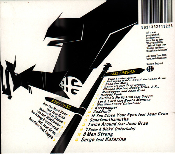 The Herbaliser - Take London | Ninja Tune (ZEN CD98X) - 2 The Herbaliser - Take London | Ninja Tune (ZEN CD98X) - 2