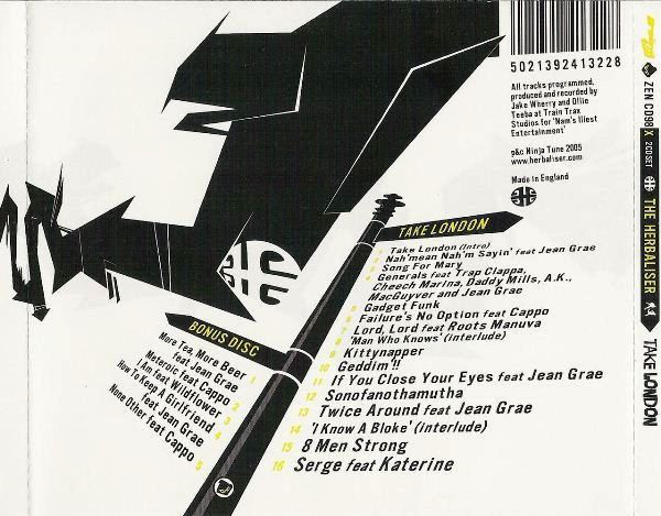 The Herbaliser - Take London | Ninja Tune (ZEN CD98X) - 4 The Herbaliser - Take London | Ninja Tune (ZEN CD98X) - 4