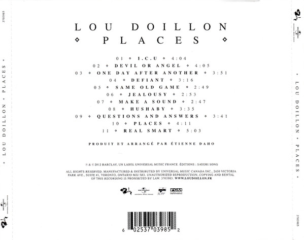 Lou Doillon - Places | Barclay (3703985) - 2