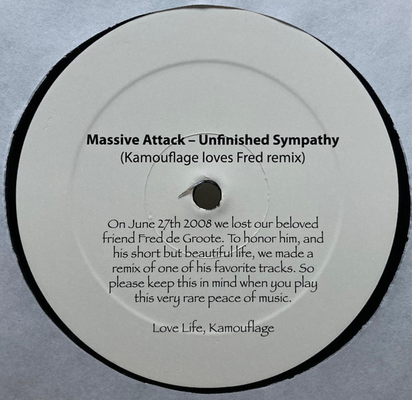Massive Attack - Unfinished Sympathy (Kamouflage Loves Fred Remix) | Not On Label (Massive Attack) (ATTACK001) - main Massive Attack - Unfinished Sympathy (Kamouflage Loves Fred Remix) | Not On Label (Massive Attack) (ATTACK001) - main