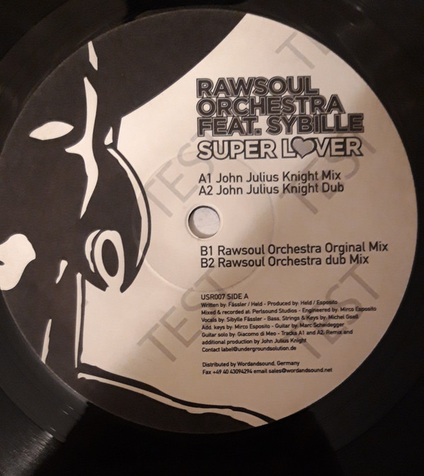 Rawsoul Orchestra - Super Lover | Underground Solution (USR 007) - main Rawsoul Orchestra - Super Lover | Underground Solution (USR 007) - main