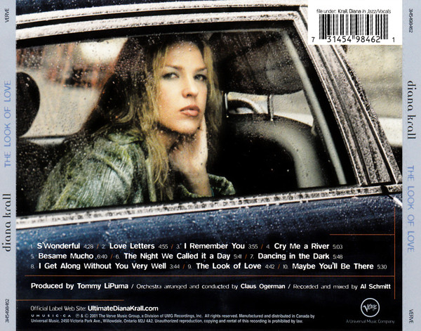 Diana Krall - The Look Of Love [CD] | Verve Records (3145498462) - 2