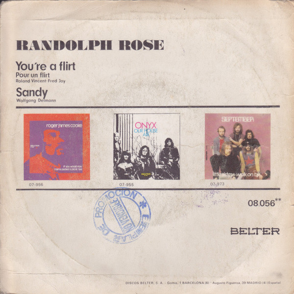 You're A Flirt / Sandy