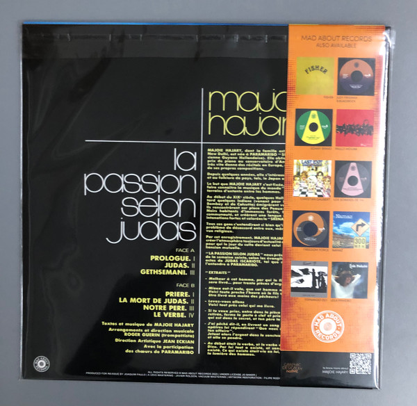 Majoye Hajary - La Passion Selon Judas | Mad About Records (MAR 080) - 2 Majoye Hajary - La Passion Selon Judas | Mad About Records (MAR 080) - 2
