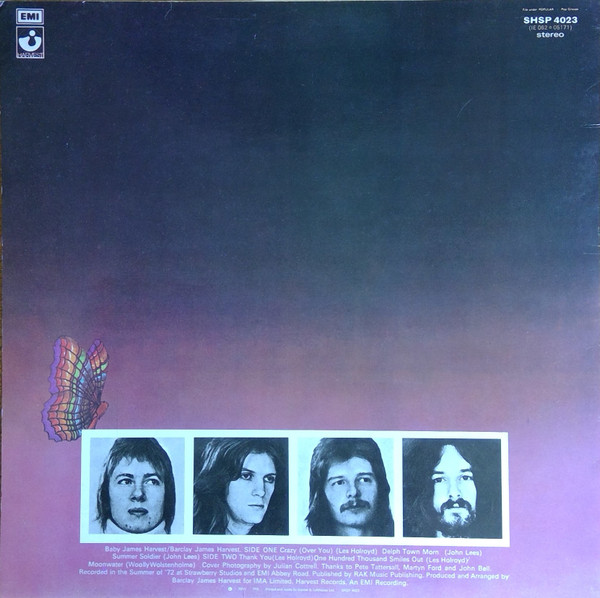 Barclay James Harvest - Baby James Harvest | Harvest (SHSP 4023) - 2