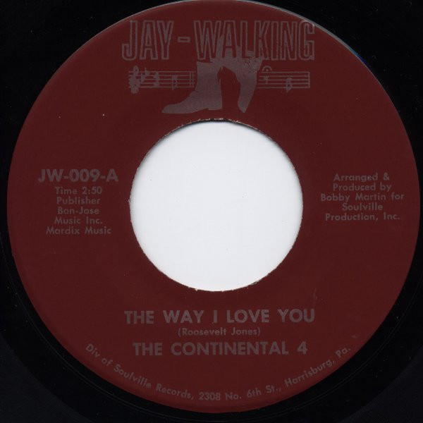 The Continental 4 - The Way I Love You | Jay-Walking (JW-009) - main