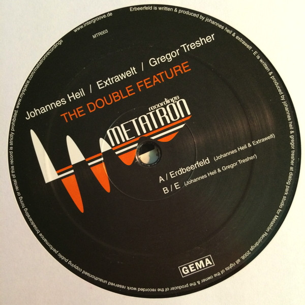 Johannes Heil / Extrawelt / Gregor Tresher - The Double Feature | Metatron Recordings (MTR003) - 2 Johannes Heil / Extrawelt / Gregor Tresher - The Double Feature | Metatron Recordings (MTR003) - 2