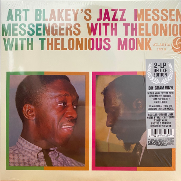Art Blakey & The Jazz Messengers With Thelonious Monk - Art Blakey's Jazz Messengers With Thelonious Monk | Atlantic (R1 670841)