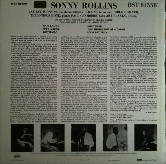 Sonny Rollins - Sonny Rollins Vol. 2 | Blue Note (BST 81558) - 2 Sonny Rollins - Sonny Rollins Vol. 2 | Blue Note (BST 81558) - 2